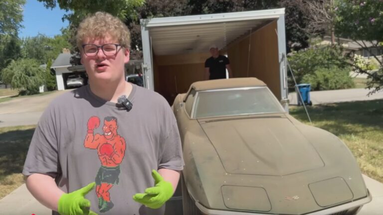 Gen Z Kid Details Barn Find C3 Corvette