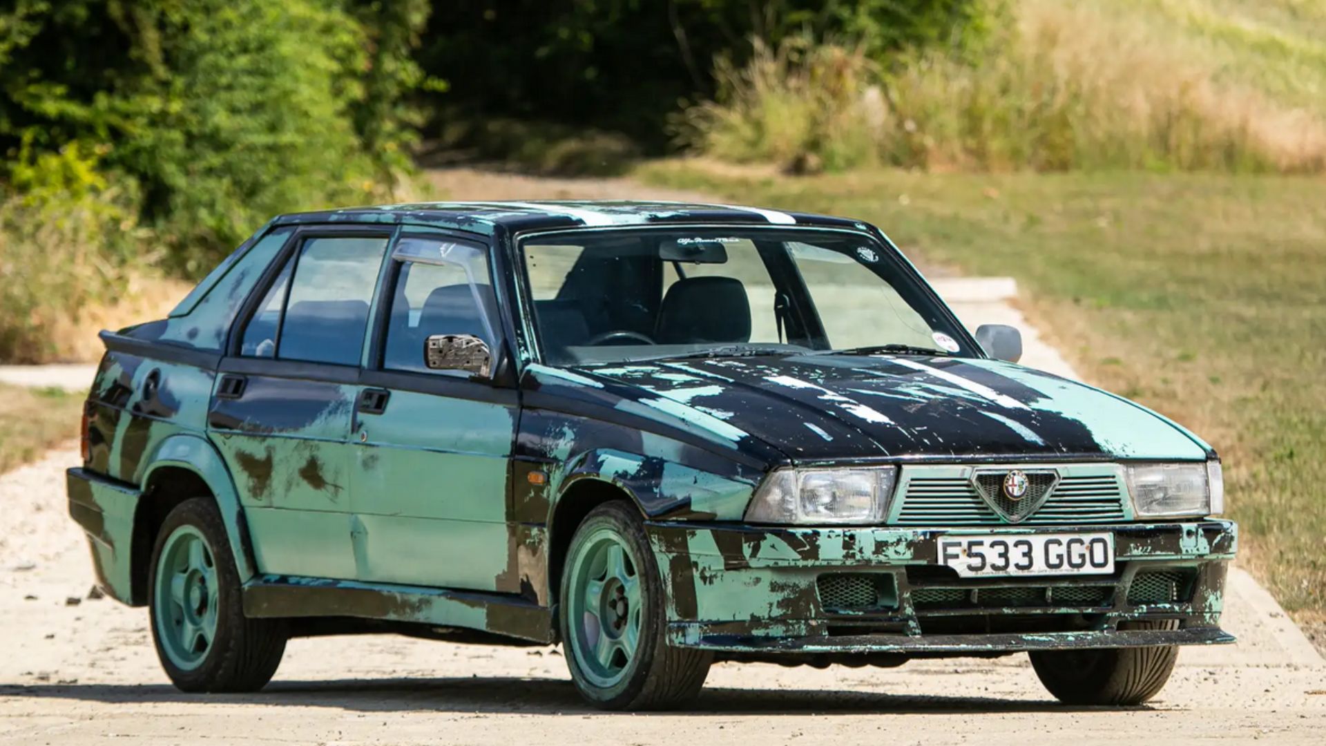 Jeremy Clarksons Beat Up Alfa Romeo Sells For Good Money