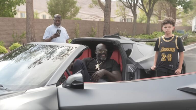 Shaqs Corvette Z06 Is Large And In Charge