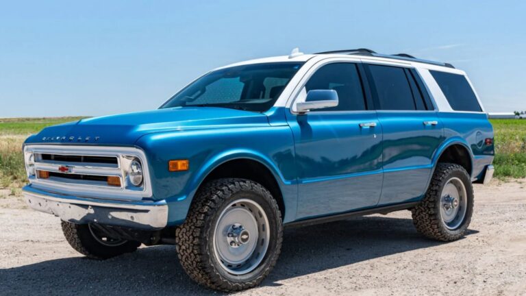 Someone Paid 73K For This Chevy TahoeK5 Blazer Mashup