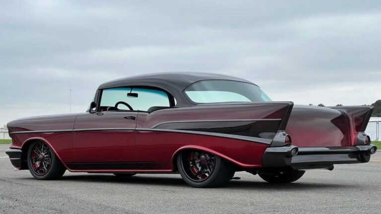Supercharged ‘57 Chevy Looks Incredible