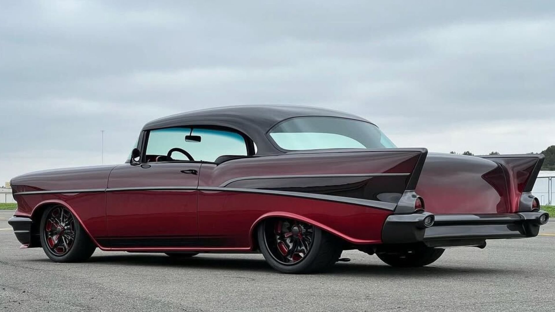Supercharged ‘57 Chevy Looks Incredible