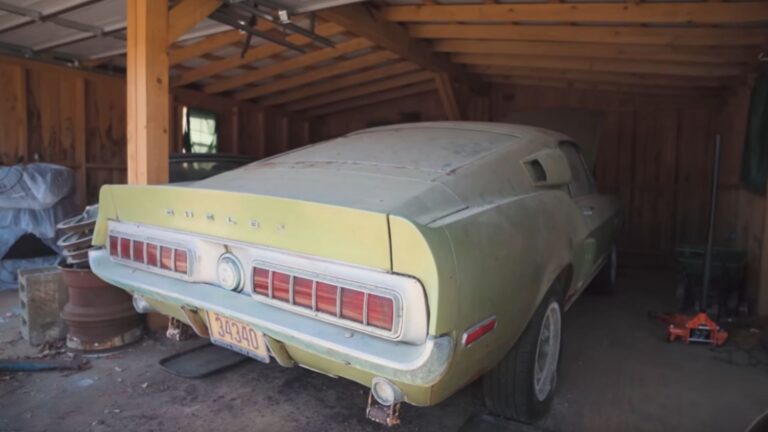 Texas Man Rescues 1 Of 17 Lime Gold ‘68 Shelby GT500KR