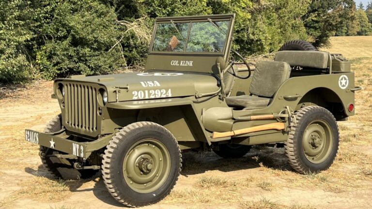 WWII Ford Jeep Needs A Home