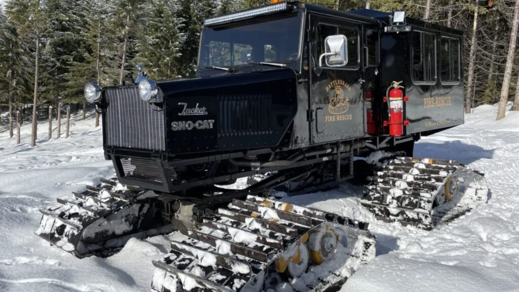 Restored 1985 Tucker Sno-Cat Hits the Market, Continuing a Legendary ...