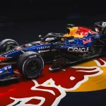 Oracle Red Bull Racing 2026 Formula 1 car in its current livery, the type of car set to run at the Red Bull Showrun Atlanta event