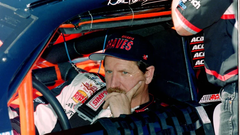 DaleEarnhardtInCar