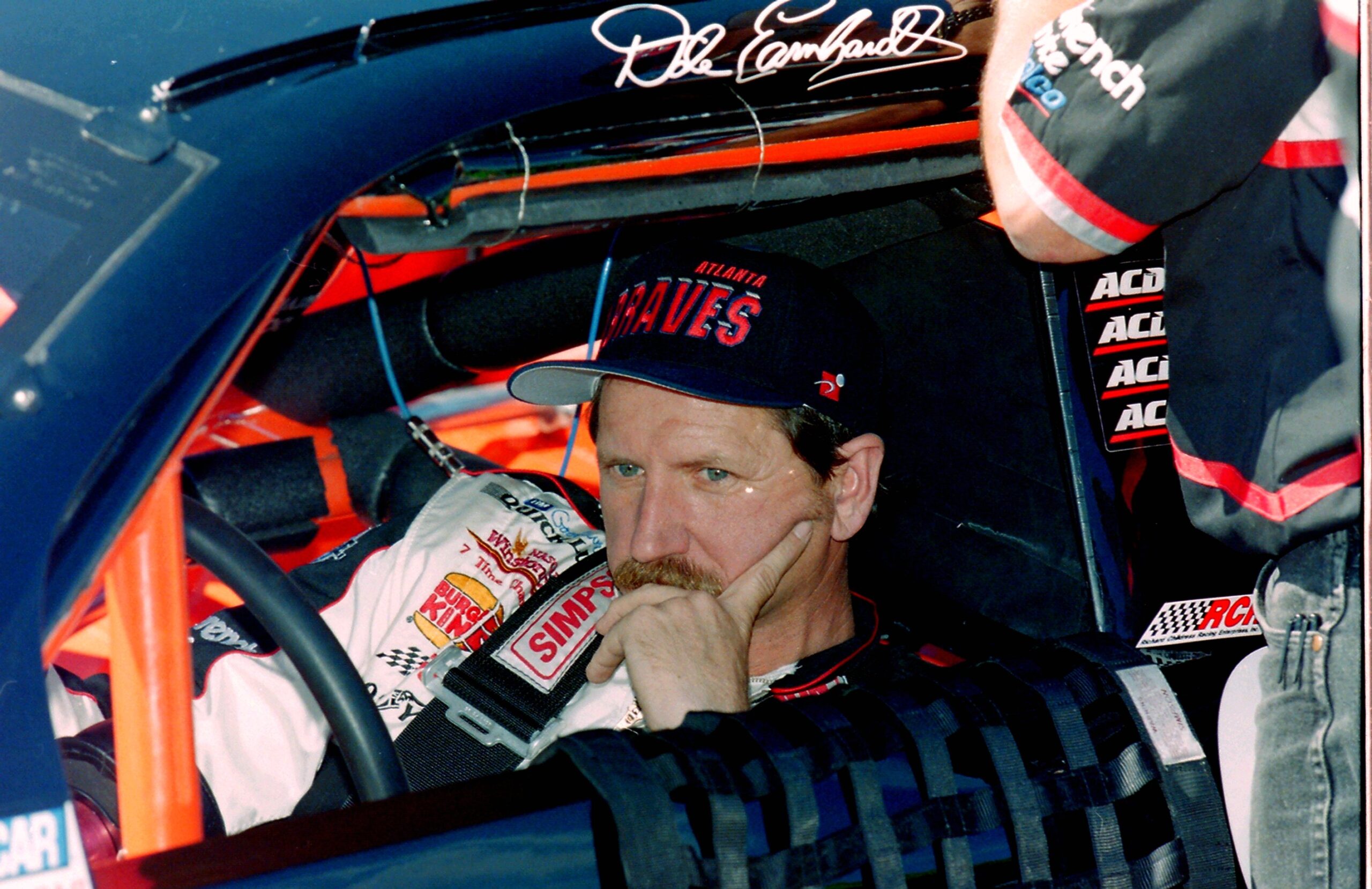 DaleEarnhardtInCar