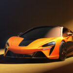 File photo of a McLaren Artura Spider; not the vehicles involved in the Birmingham incident