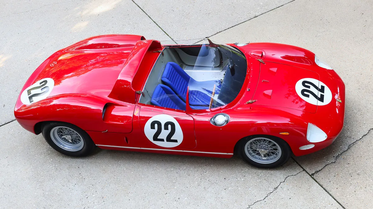 Ferrari’s First Mid-Engine V12 Racer Heads to Auction, and Enzo Never Wanted It Built