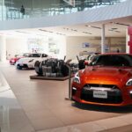 a car showroom filled with lots of cars
