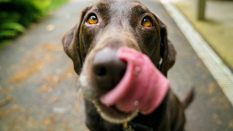 adult chocolate Labrador retriever