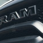 a close up of the front grille of a vehicle