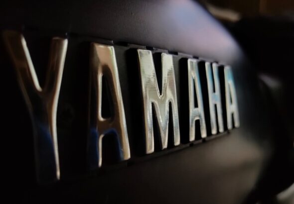 silver and black car plate