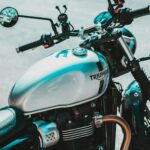 black and gray motorcycle