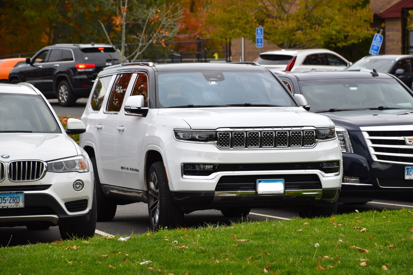 2022 Jeep Grand Wagoneer photographed outdoors