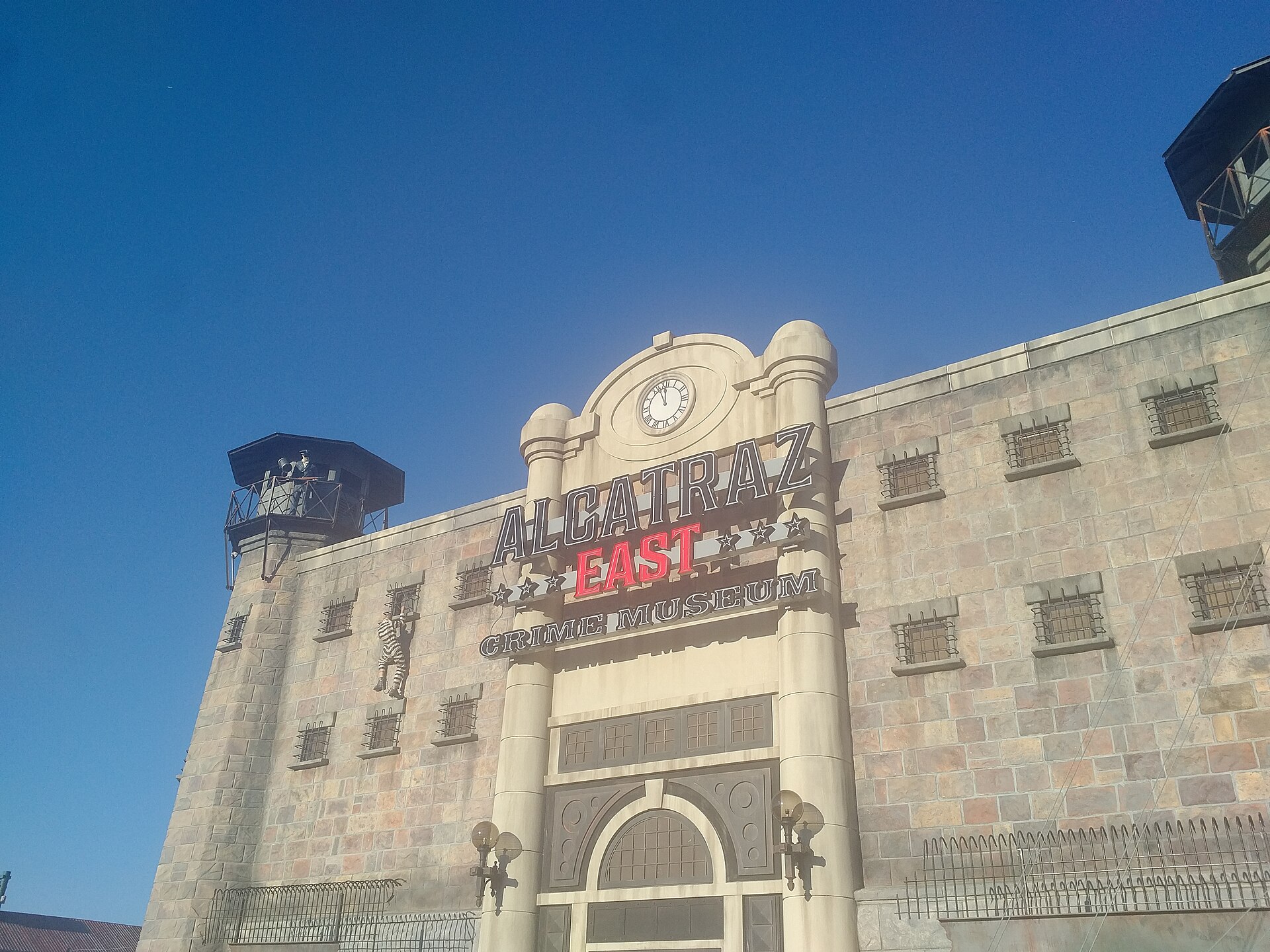 The Alcatraz East Crime Museum in Pigeon Forge, Tennessee