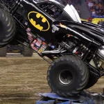 Batman Monster Jam truck at a 2008 event in Tacoma, Washington