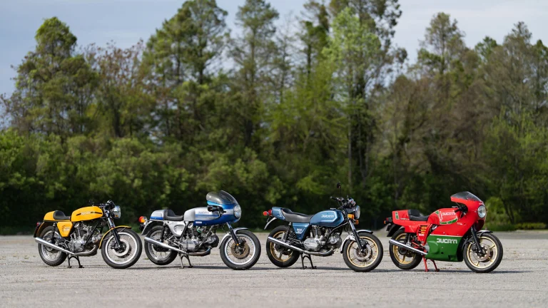 Four Ducatis from the Billy Joel Motorcycle Collection