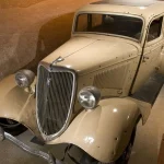 Bonnie and Clyde's bullet-riddled 1934 Ford V-8 death car