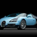 Bugatti Veyron 16.4 Grand Sport Vitesse Legend Jean-Pierre Wimille in Bleu Wimille and exposed dark blue carbon