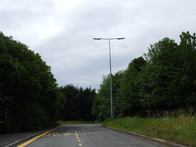 Former route of the A229 on Blue Bell Hill