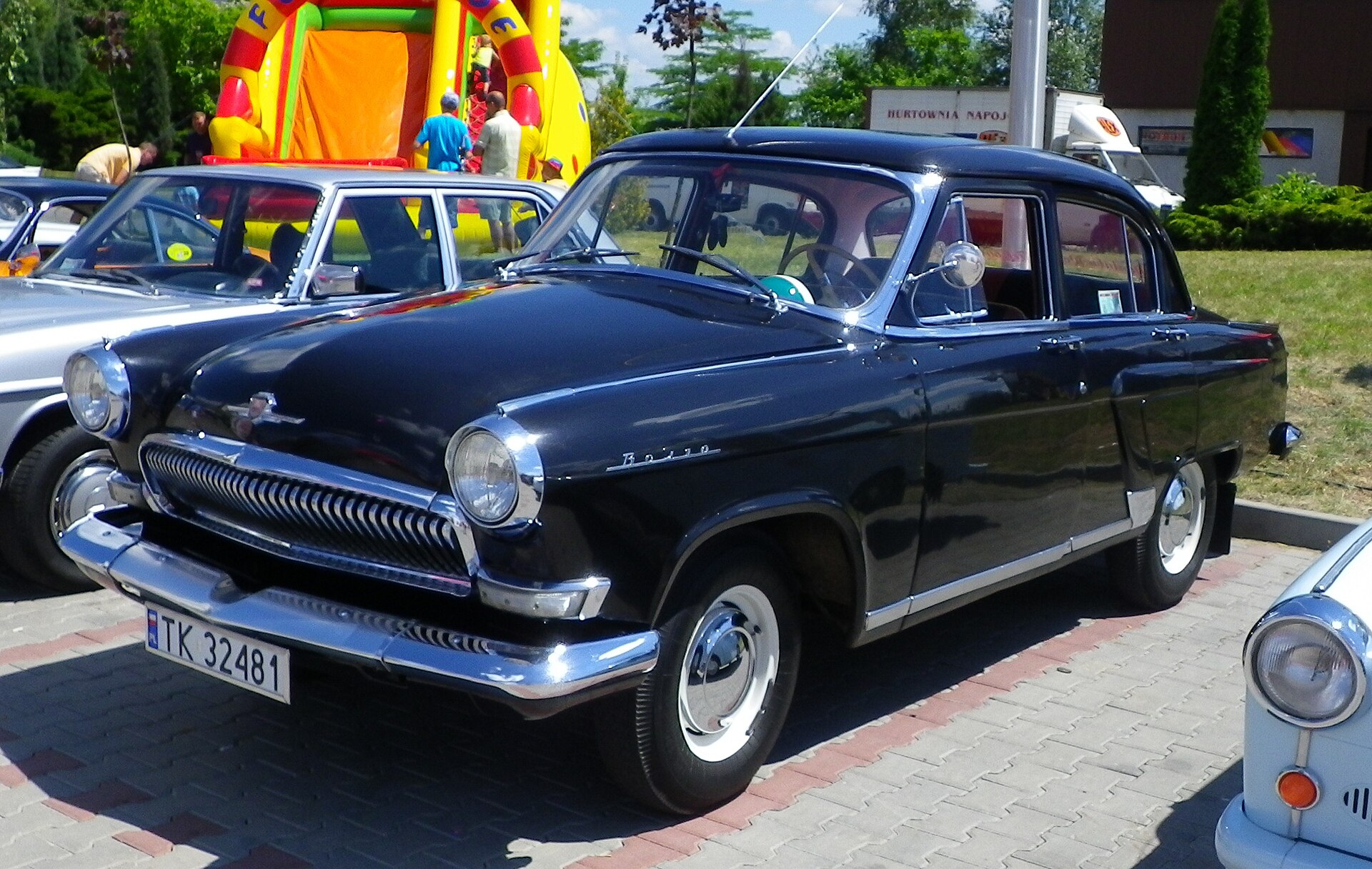 GAZ-21 Volga sedan photographed in Poland