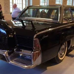 JFK presidential limousine SS-100-X on display at The Henry Ford museum