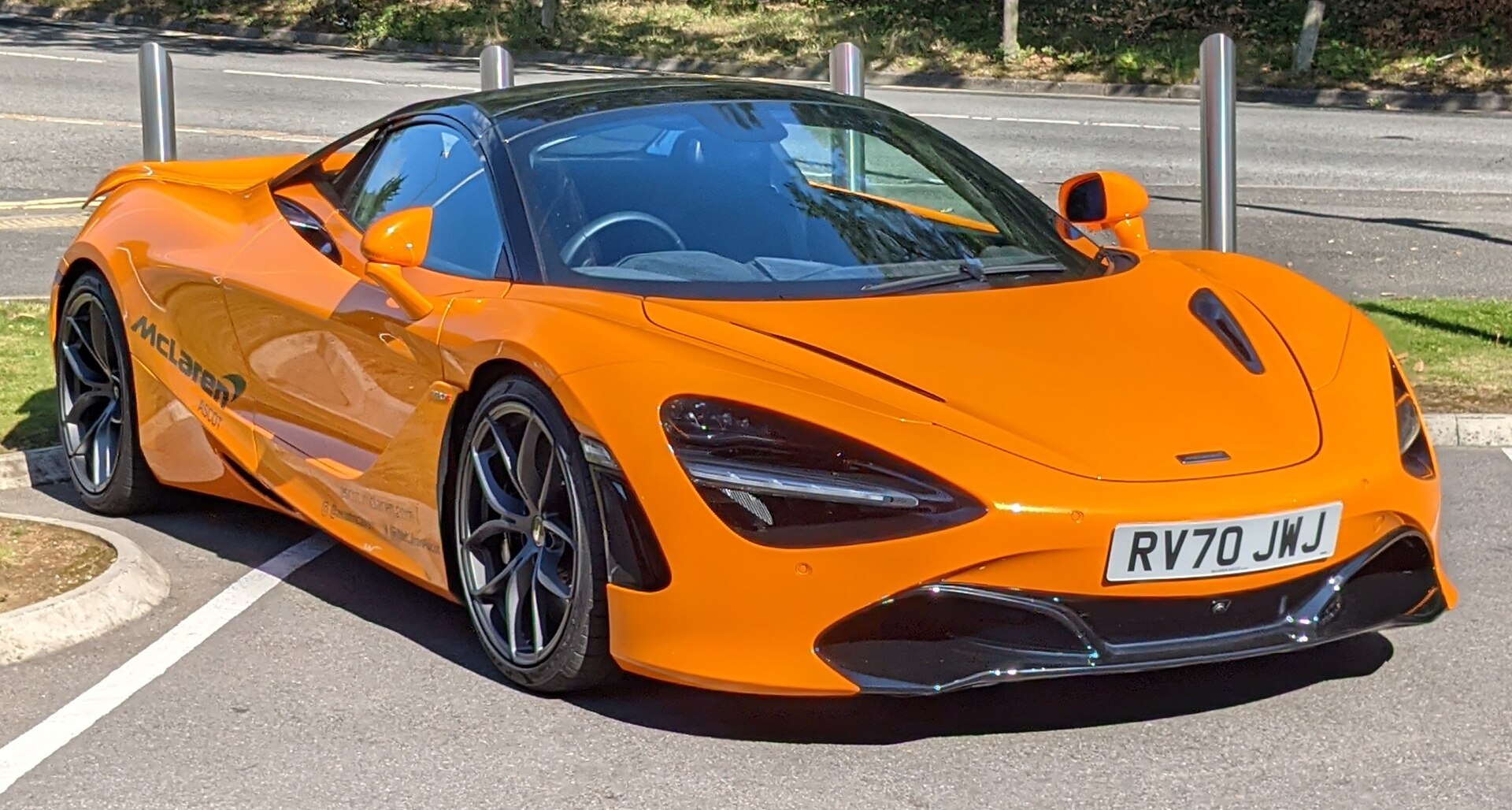Irvine McLaren crash
