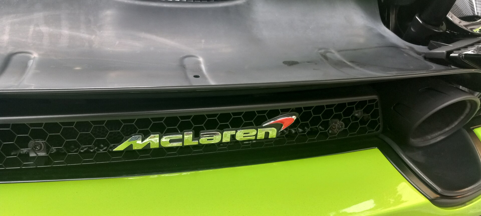 McLaren 720S supercar parked on a city street