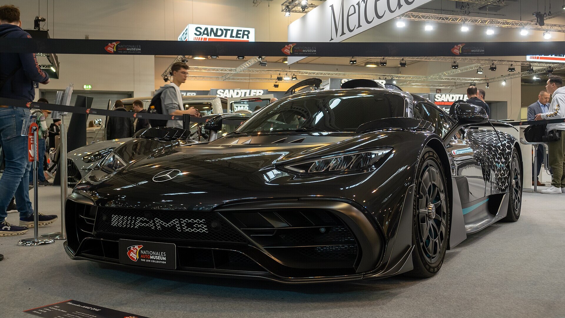 Mercedes-AMG One on display at the 2024 Essen Motor Show