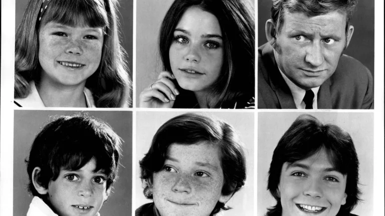 1970 ABC publicity photo of The Partridge Family cast promoting the September 25, 1970 premiere
