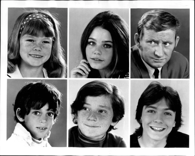 1970 ABC publicity photo of The Partridge Family cast promoting the September 25, 1970 premiere