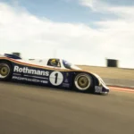 Rothmans-liveried factory Porsche 962 chassis 962C-005 restored by Porsche Motorsport North America
