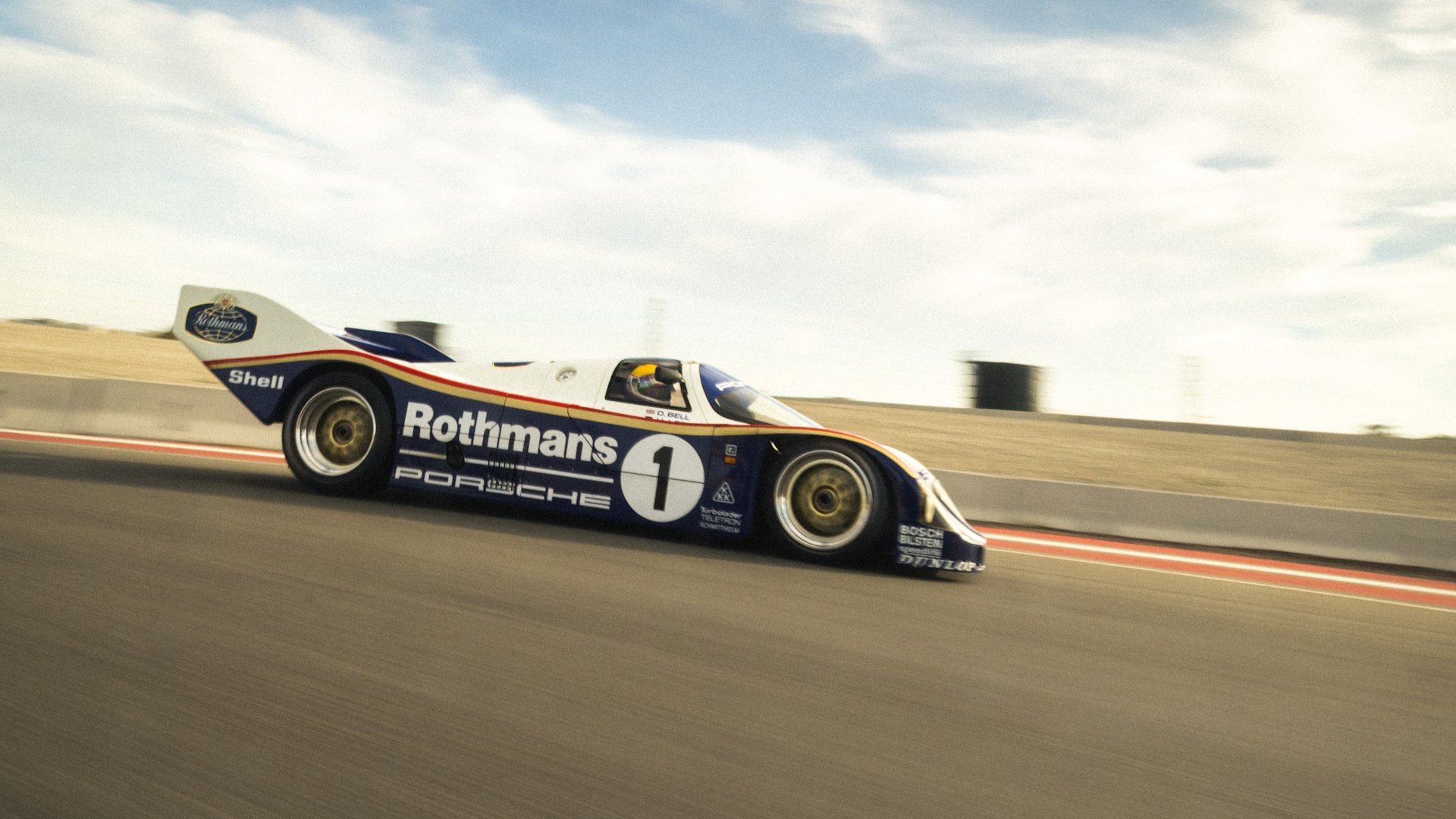 Rothmans-liveried factory Porsche 962 chassis 962C-005 restored by Porsche Motorsport North America