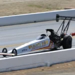Shawn Langdon's Kalitta Air Top Fuel dragster at Sonoma Raceway in 2026