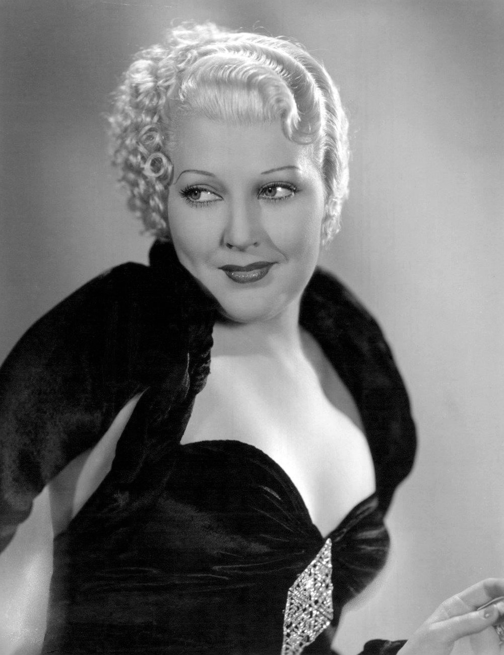 Actress Thelma Todd in a 1933 publicity portrait
