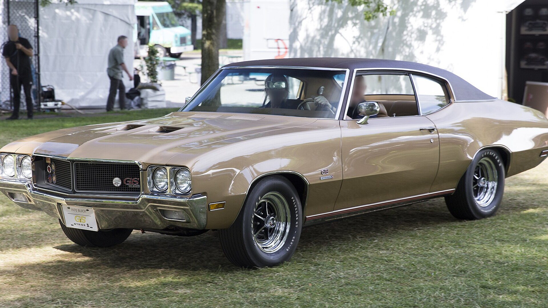1970 Buick GS 455 Stage 1 coupe in Desert Gold