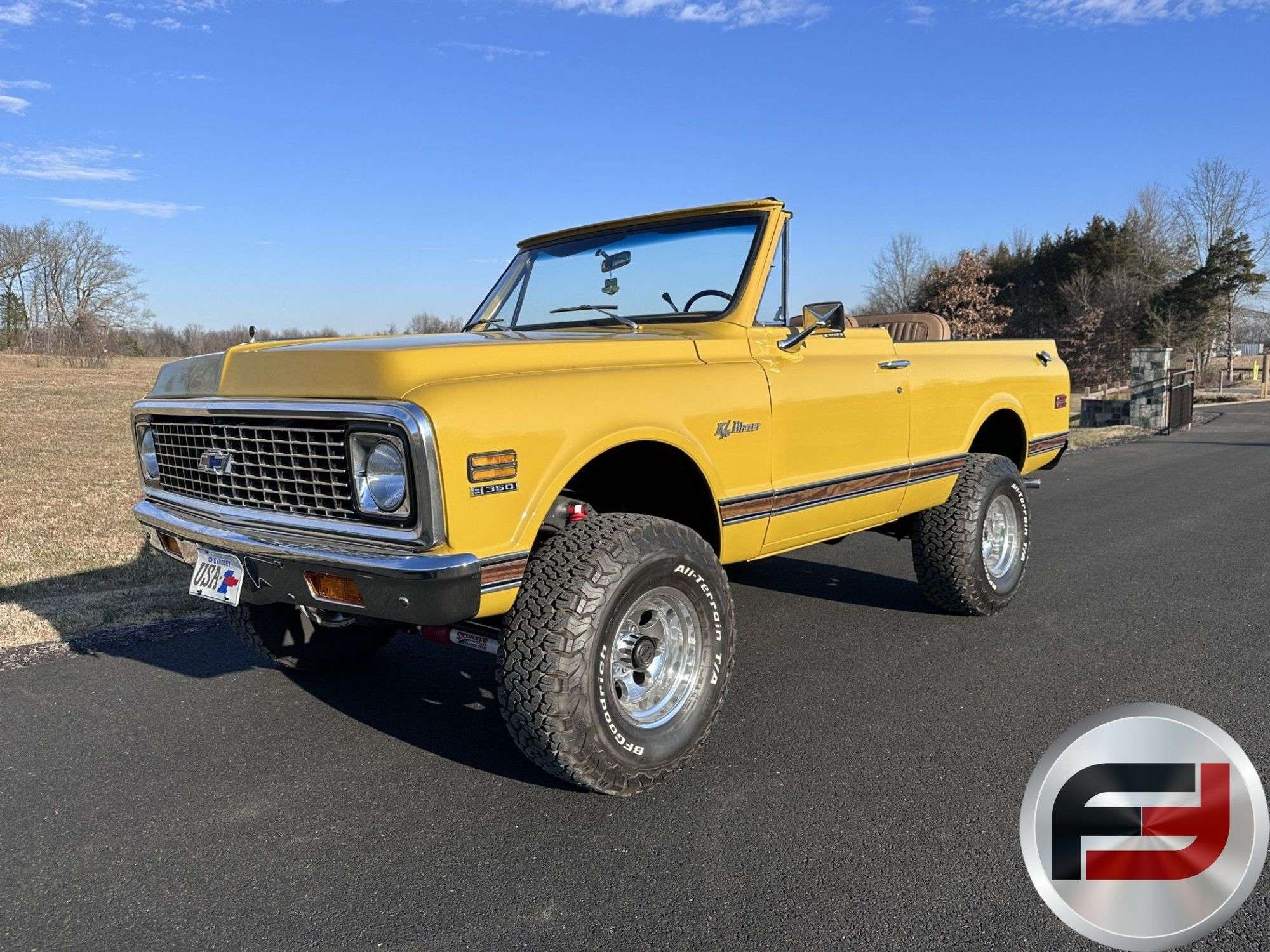 1972 Chevrolet Blazer 4x4 with removable hard top