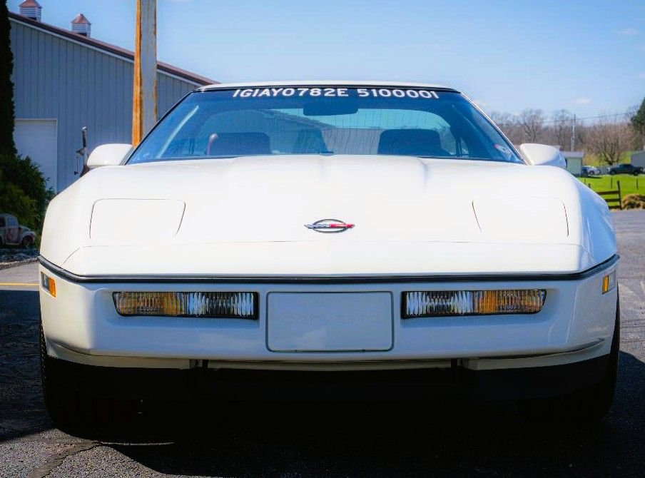 Front view of the 1984 Chevrolet Corvette