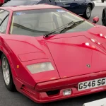 Red 1989 Lamborghini Countach 25th Anniversary
