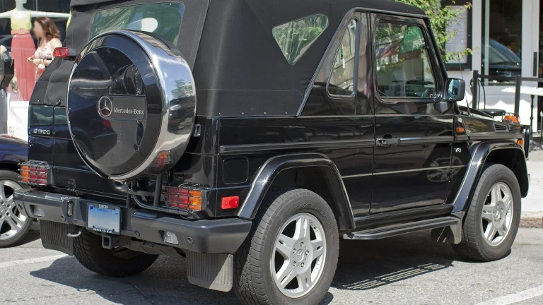 1999 Mercedes-Benz G500 Cabriolet, a gray-market import