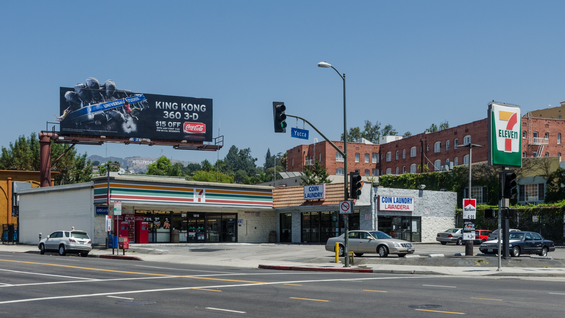 A 7-Eleven convenience store storefront