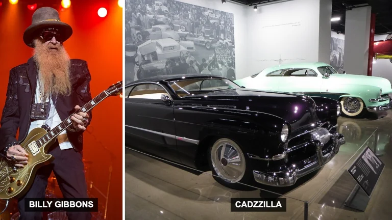 ZZ Top's Billy Gibbons and his custom 1948 Cadillac CadZZilla
