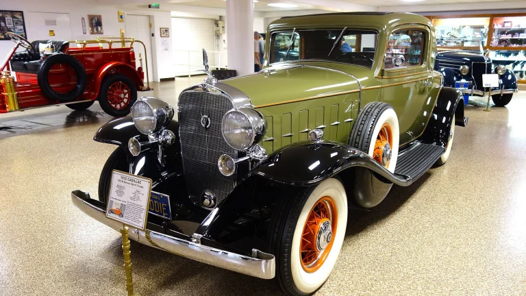 1932 Cadillac 355-B Deluxe Sport Coupe at the Nethercutt Collection