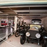Vintage cars on the gallery floor of the Canadian Automotive Museum in Oshawa, Ontario