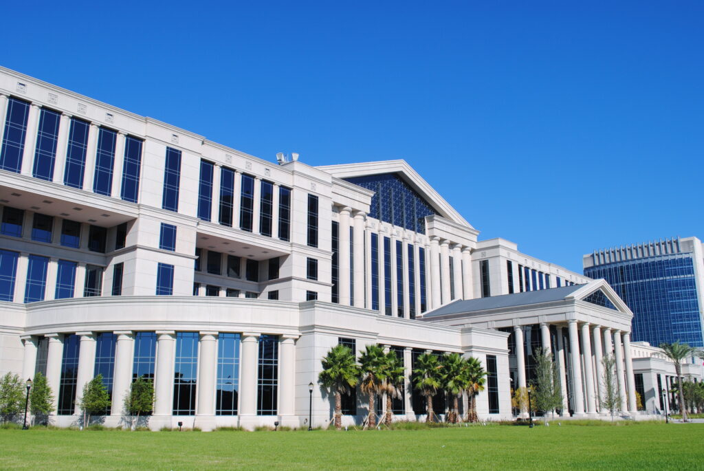 Duval County Courthouse in downtown Jacksonville, Florida