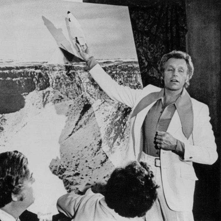 Evel Knievel in 1974
