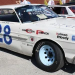 White No. 28 Holman-Moody 1965 Ford Galaxie in Fred Lorenzen livery