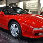 1991 Honda NSX (NA1F, manual) on display at the Toyota Automobile Museum in Nagakute, Japan